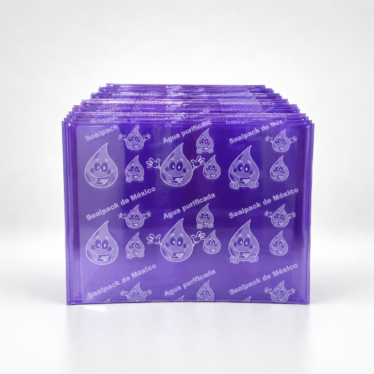 Sello Termoencogible Morado Traslúcido 103×70mm