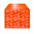 Sello termoencogible Naranja 103x70mm para garrafón de agua