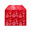 Sello termoencogible Rojo Mate 103x70mm para garrafón de agua