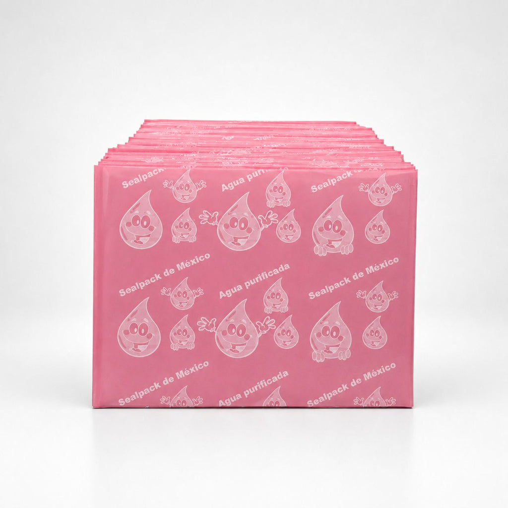 Sello Termoencogible Rosa Pastel 103×70mm